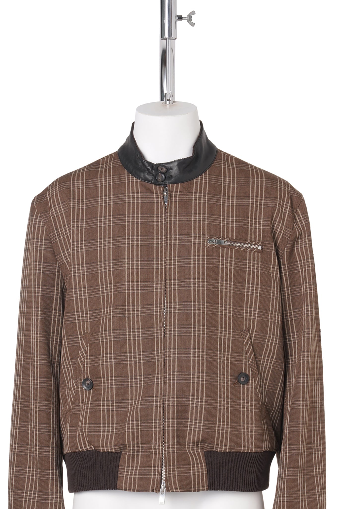 AXIS JACKET / UMBER/IVORY/BLACK