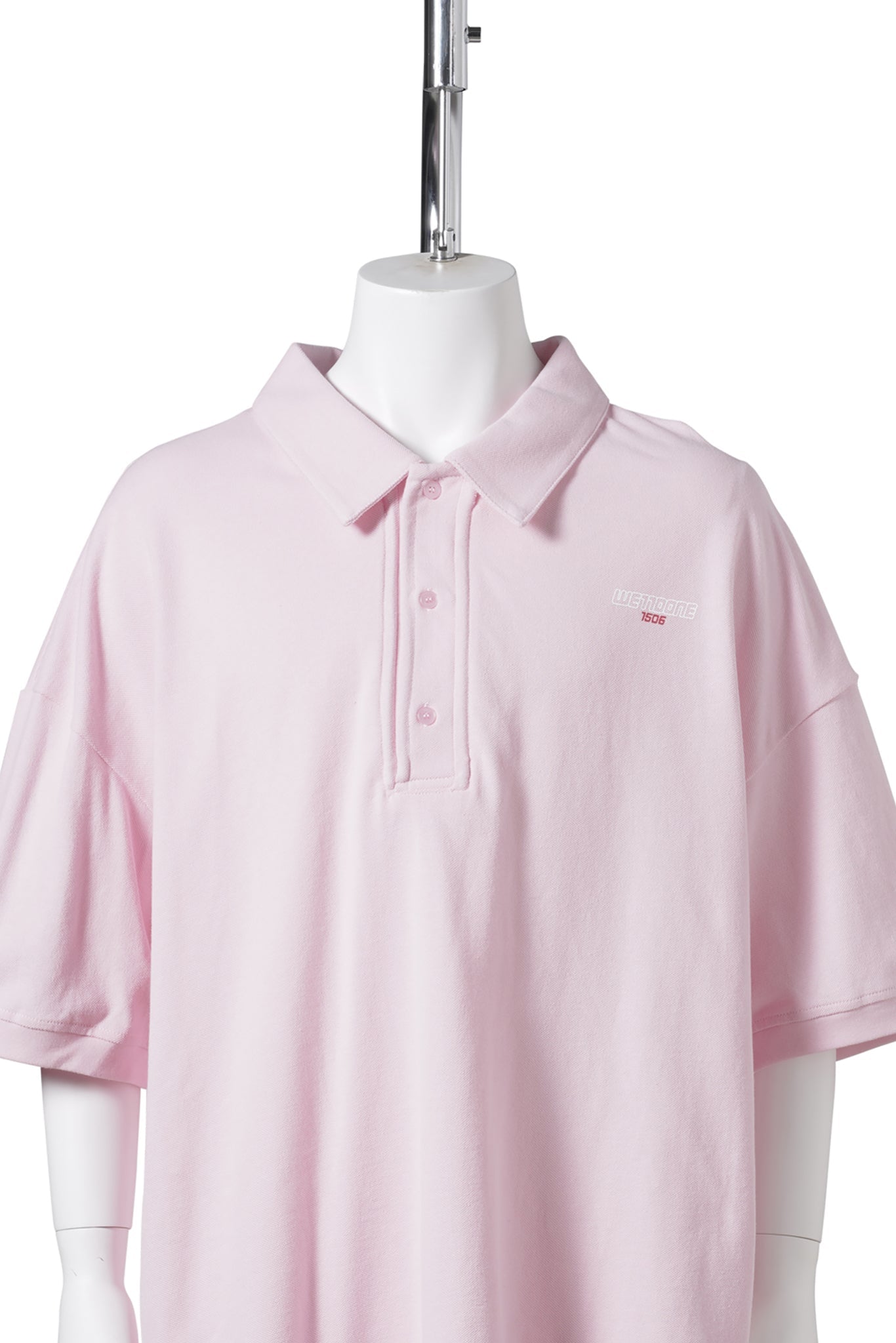 PINK WIRED POLO T-SHIRT / PINK