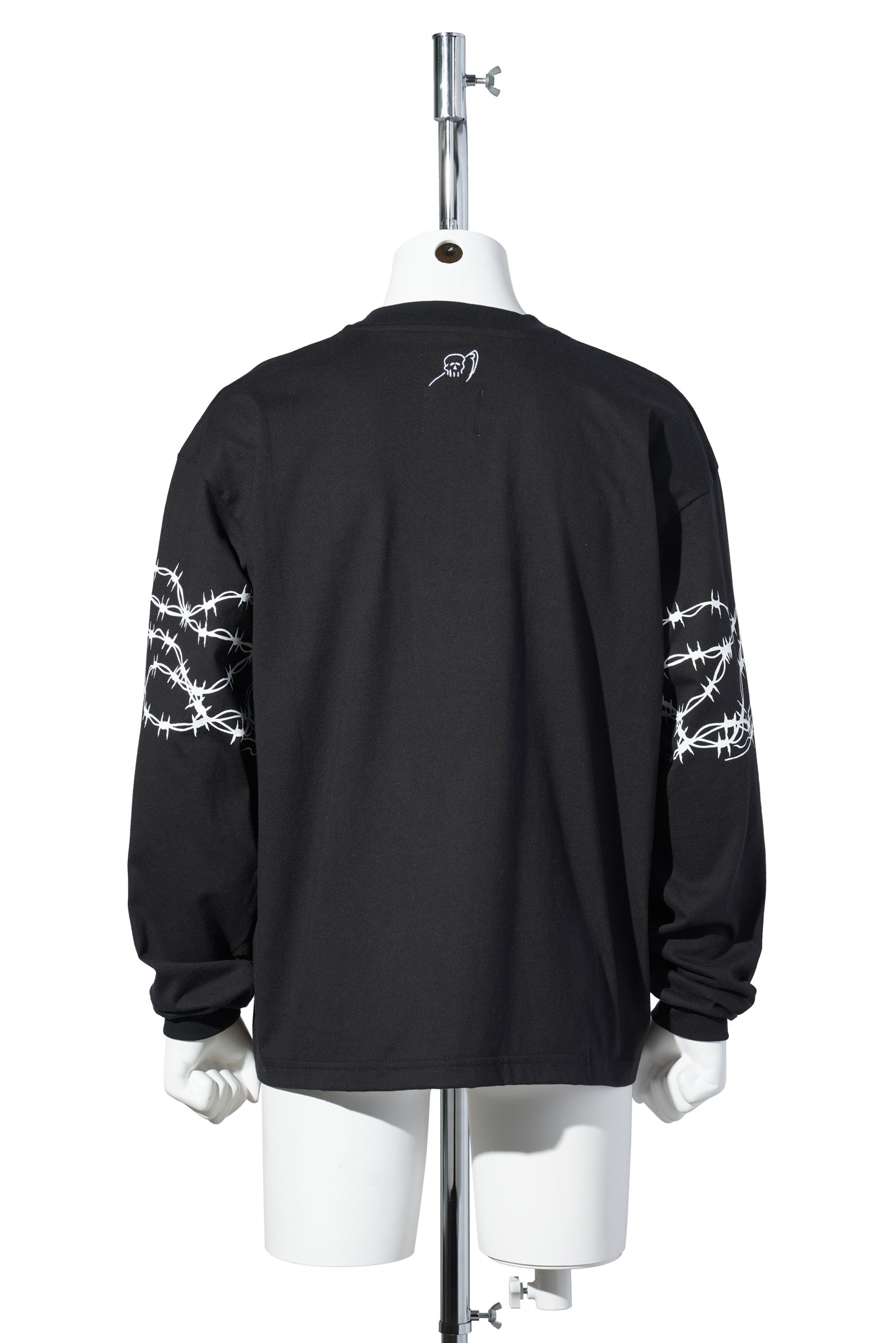 MOUNTAIN CEMETERY LONG SLEEVE T-SHIRT / BLK