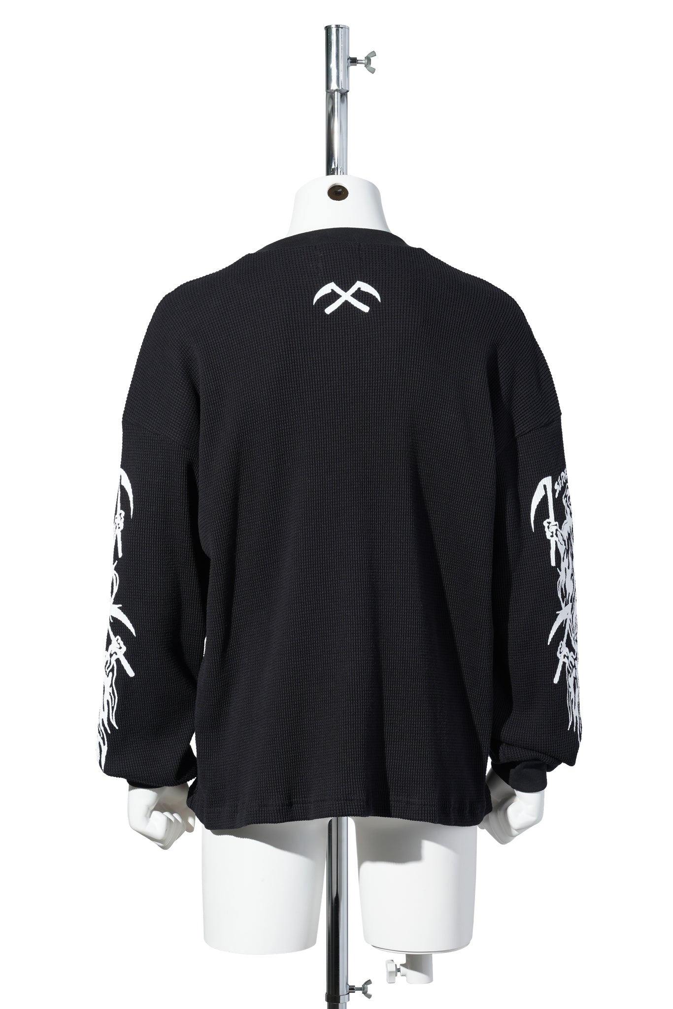SERENITY TOTEM THERMAL LONG SLEEVE T-SHIRT / BLACK