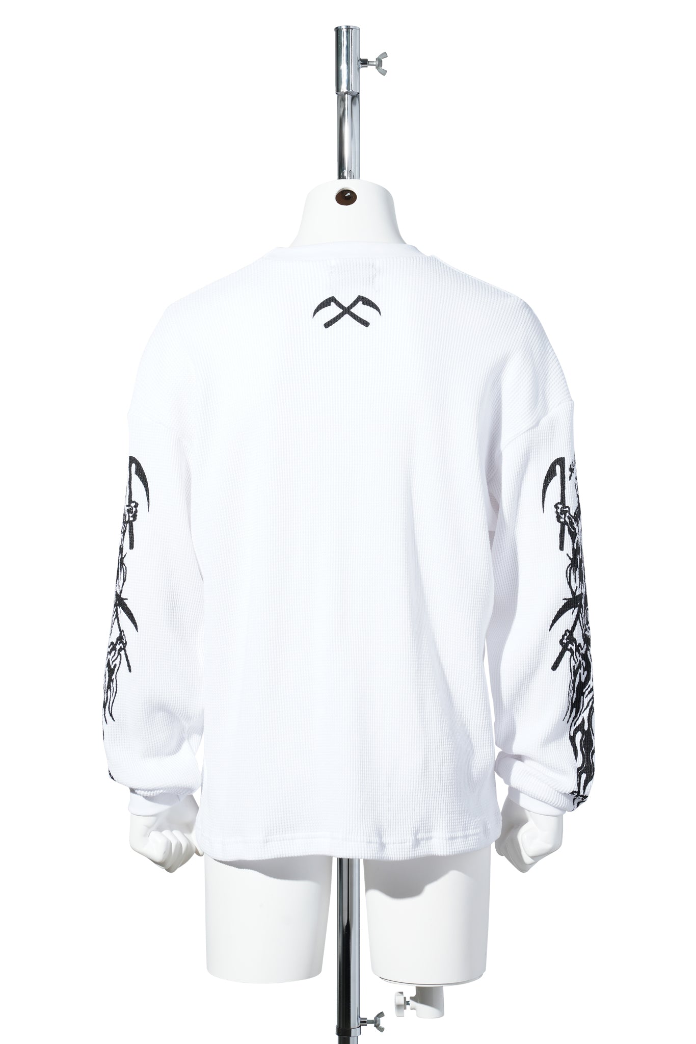 SERENITY TOTEM THERMAL LONG SLEEVE T-SHIRT / WHITE