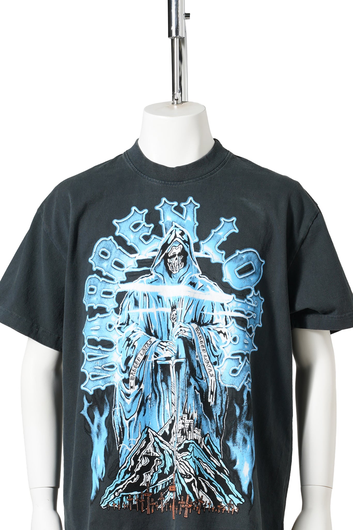MOUNTAIN CEMETERY T-SHIRT / VINTAGE BLACK