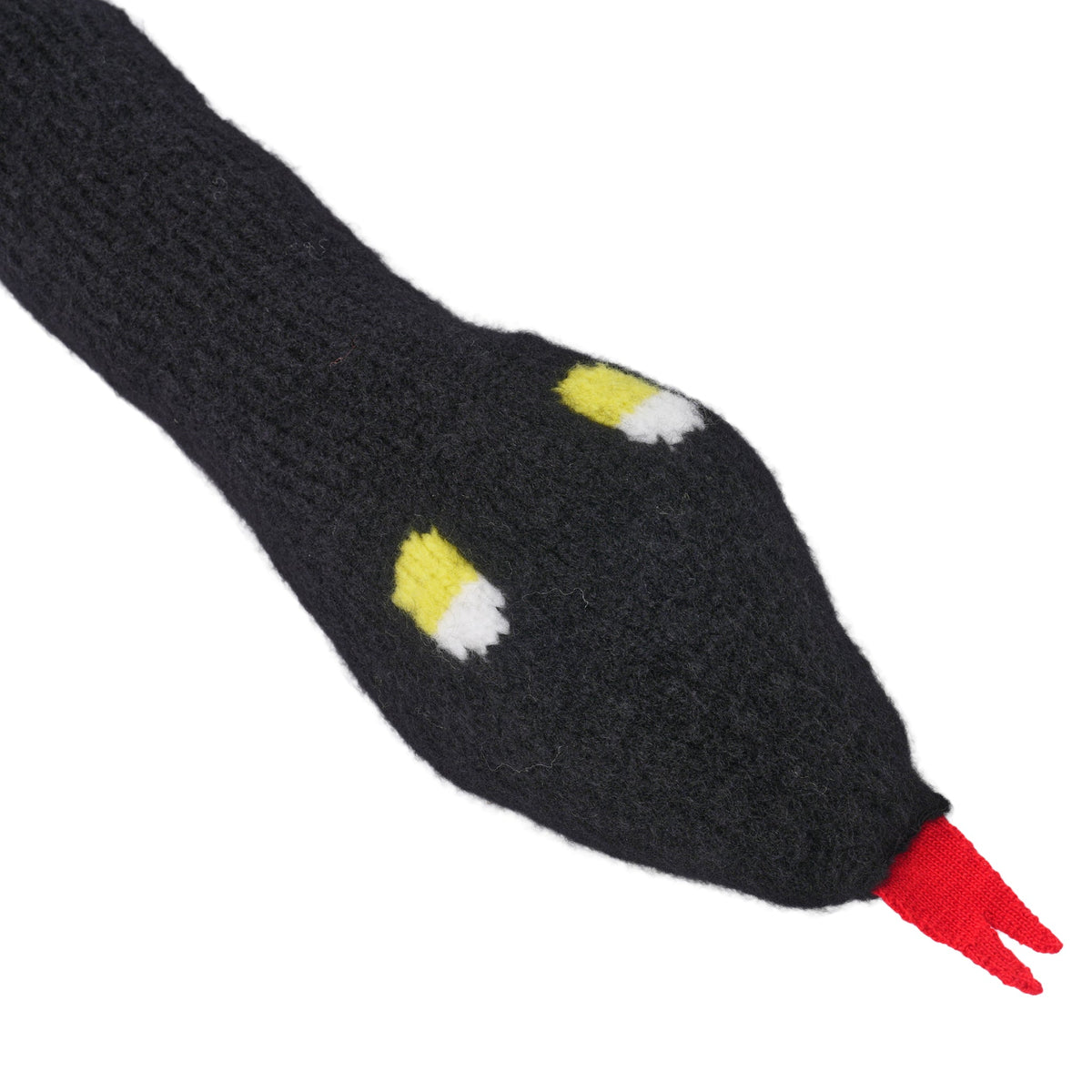 SNAKE SCARF / BLACK