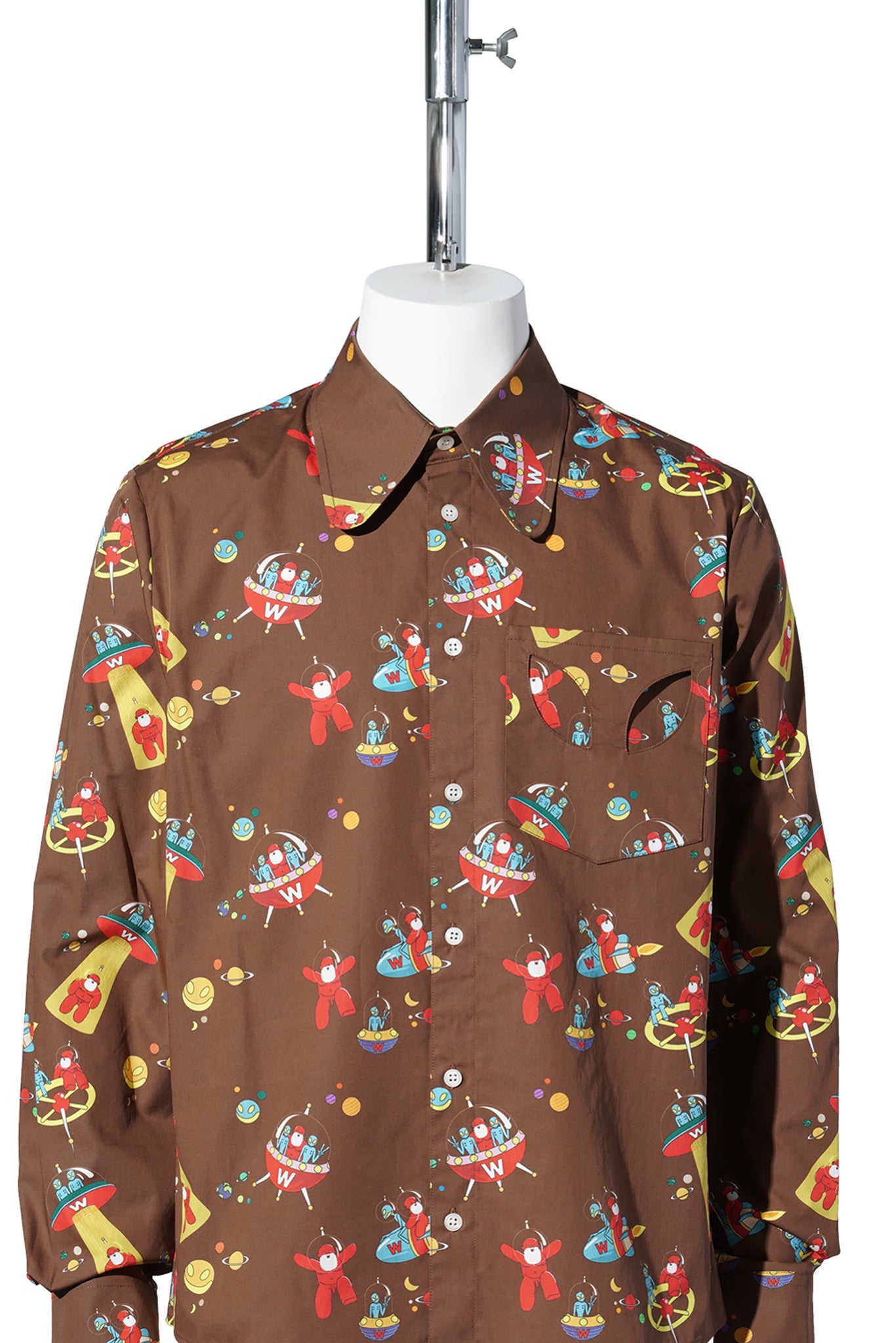 ROUND SHIRT / CC23 FRIAR BROWN