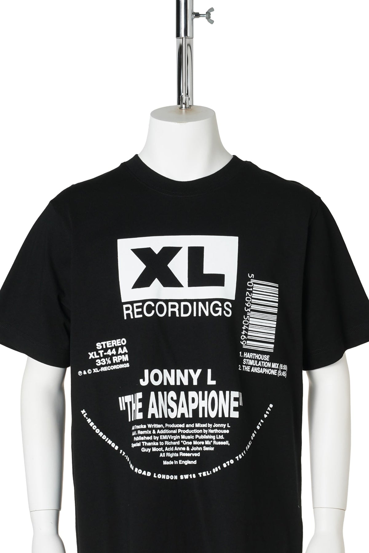 JONNY L TSHIRT / BLACK