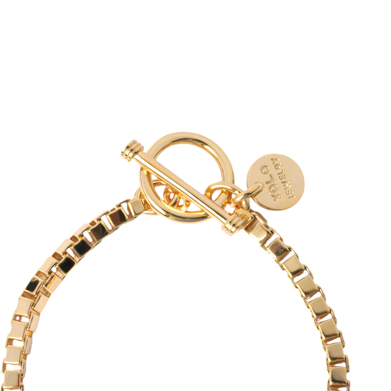 VENETIAN LINK BRACELET -4mm- / GOLD
