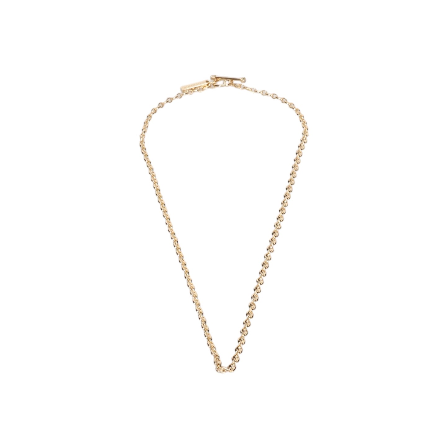 CAVIAR LINK NECKLACE -GOLD- / GOLD