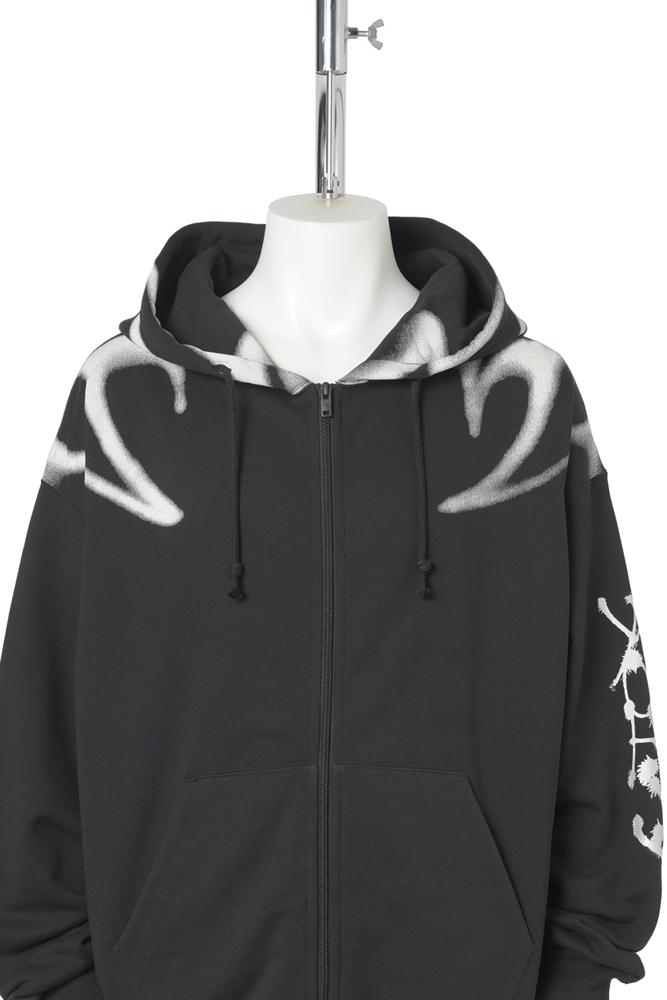 GFX FT ZIP HOOD / BLACK