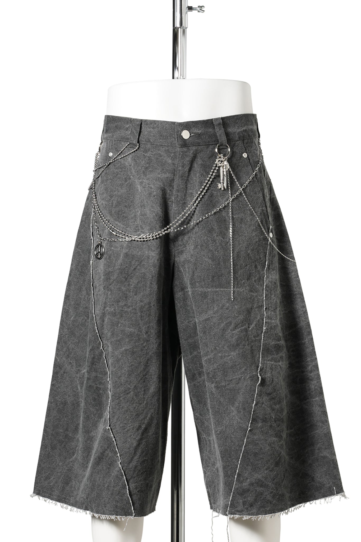 TWISTED JORTS / BLACK