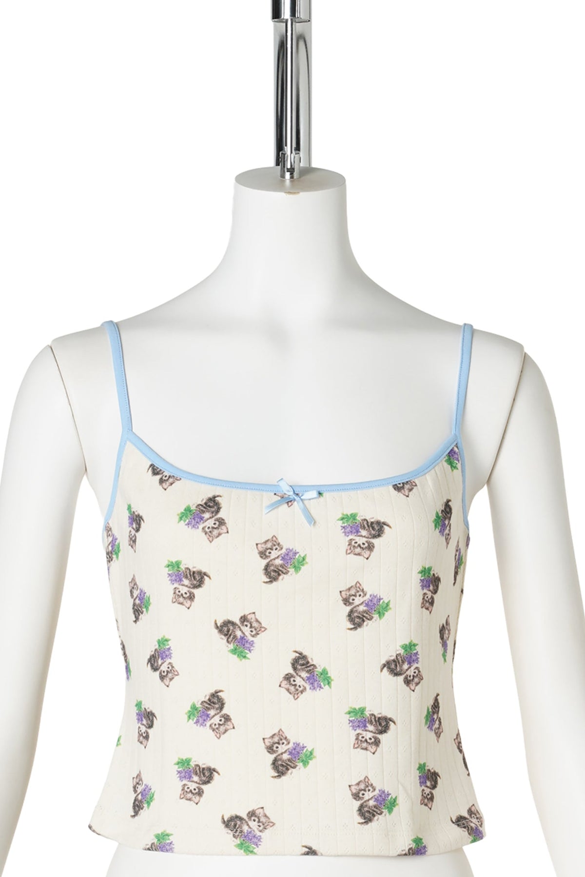 PURR KITTY PRINT CAMI / KITTY PRINT