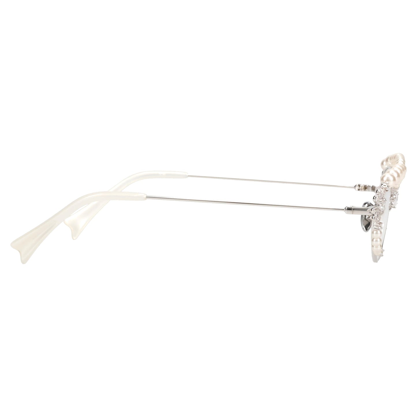 DAISY PEARL GLASSES / SILVER