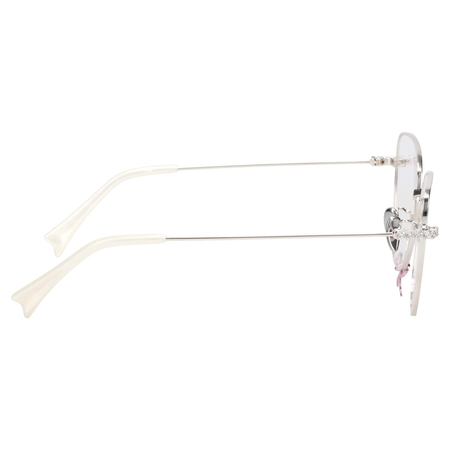 METAL BOWKNOT GLASSES / PINK