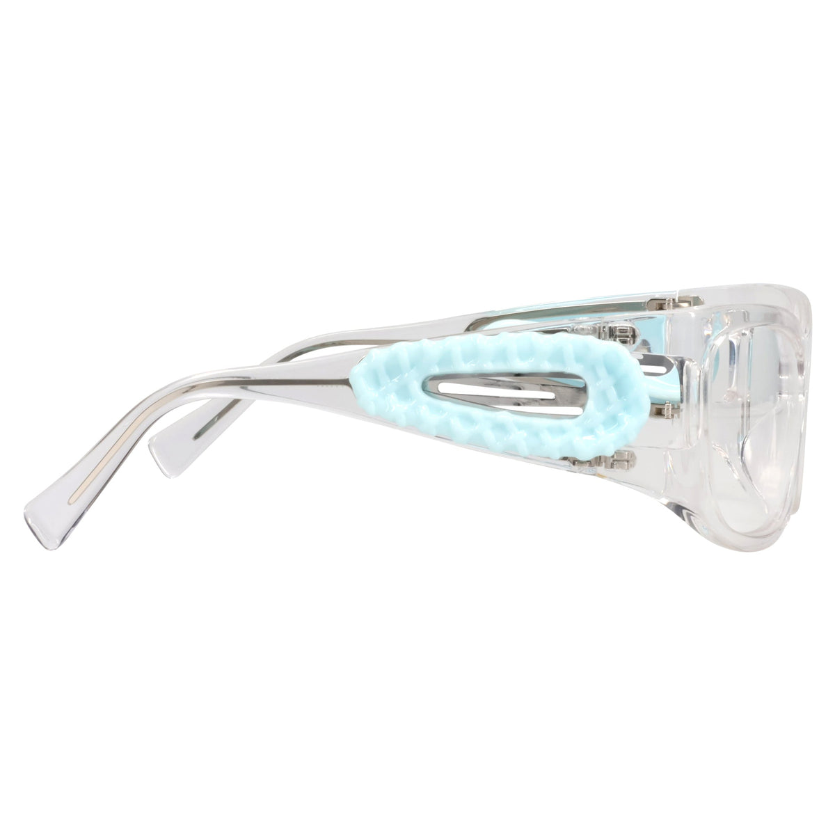 HAIR CLIP SUNGLASSES / BLUE