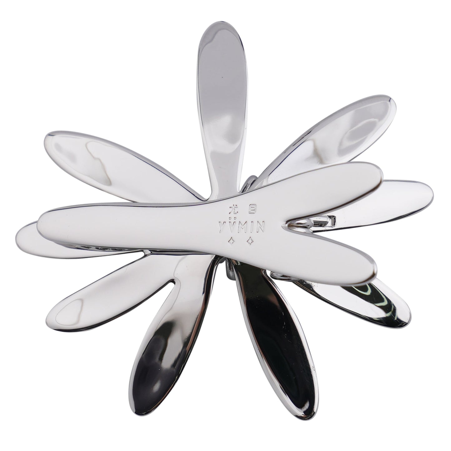 DAISY HAIR PIN / BLACK