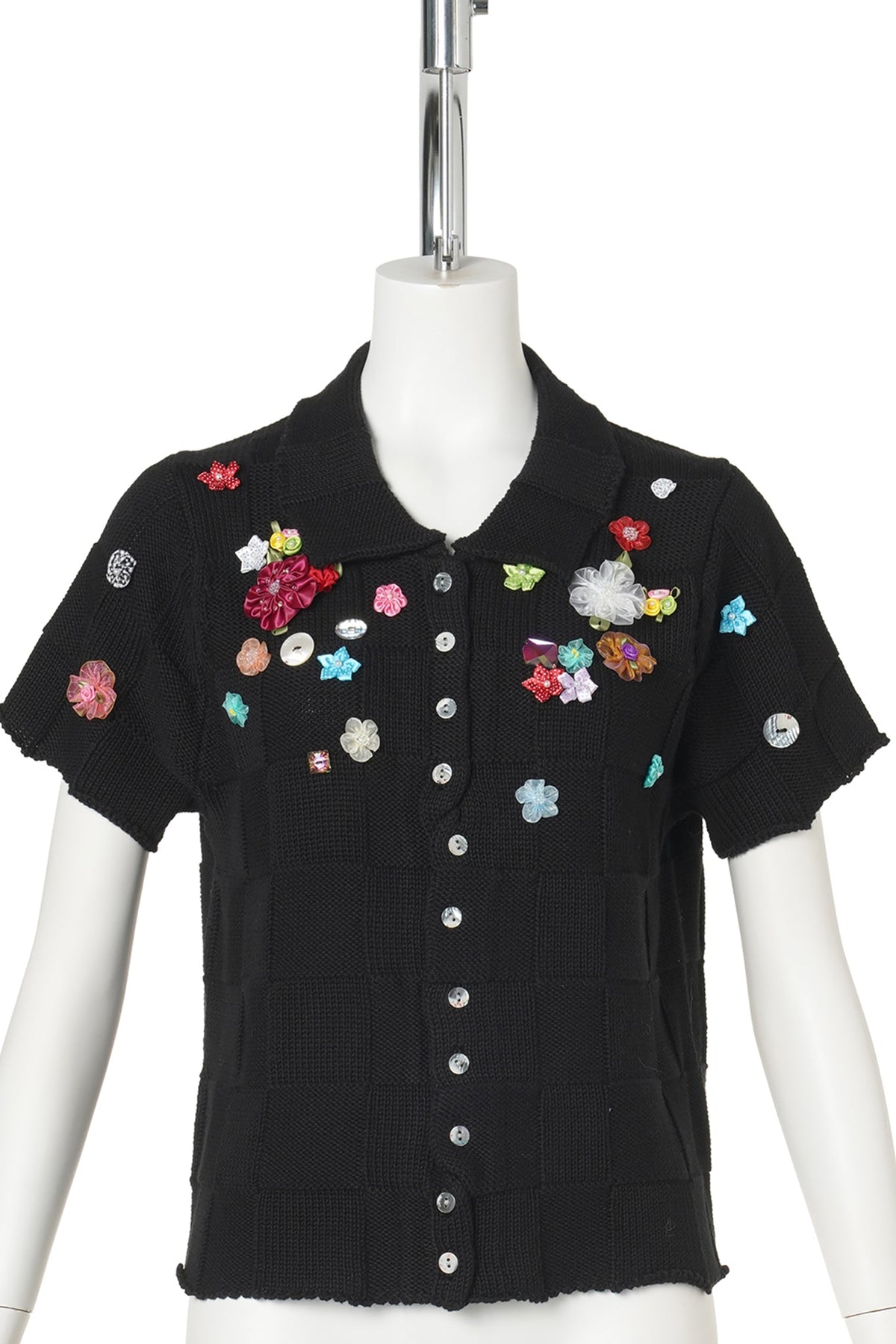 FIREWORKS SS CARDIGAN / BLACK