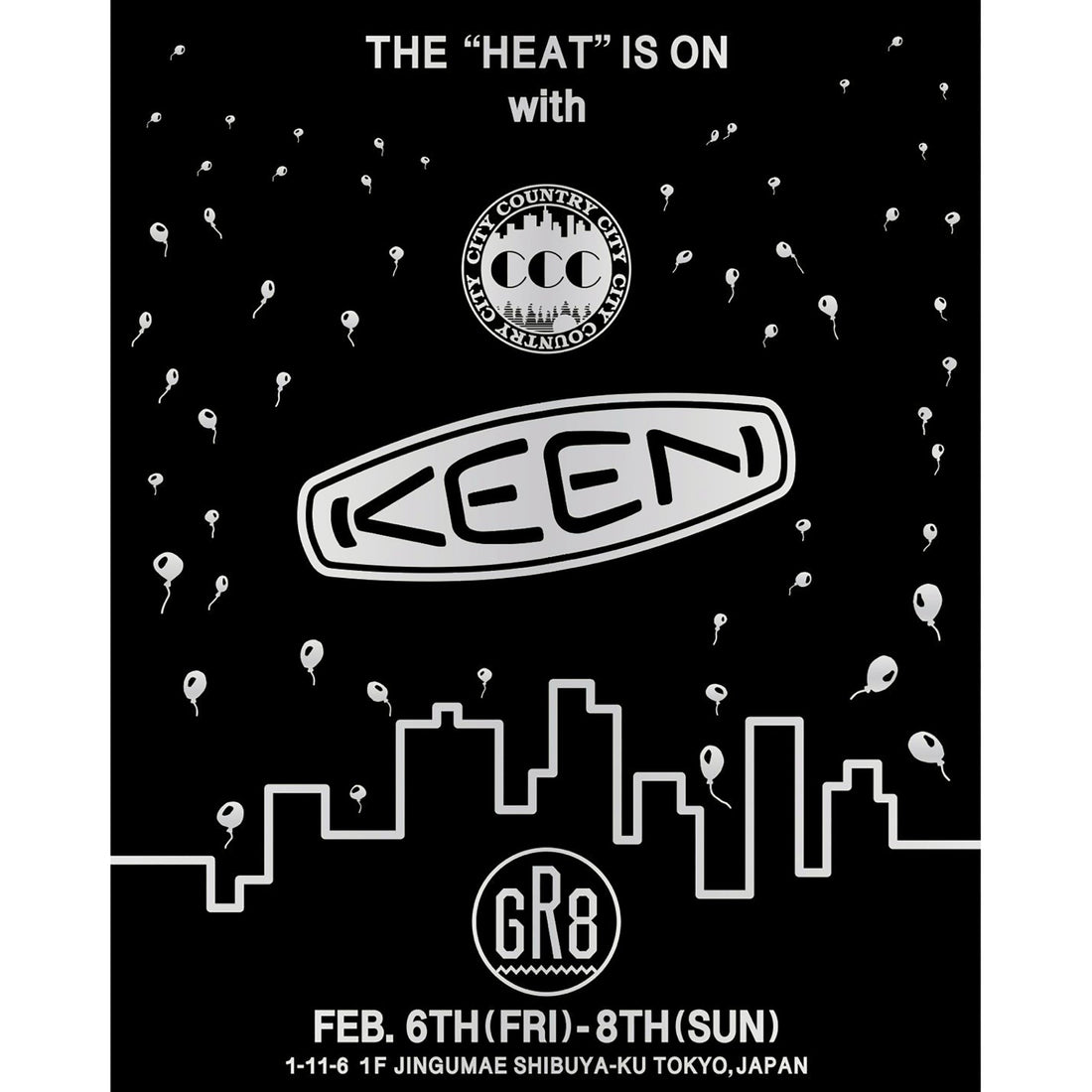 CITY COUNTRY CITY x KEEN POPUP