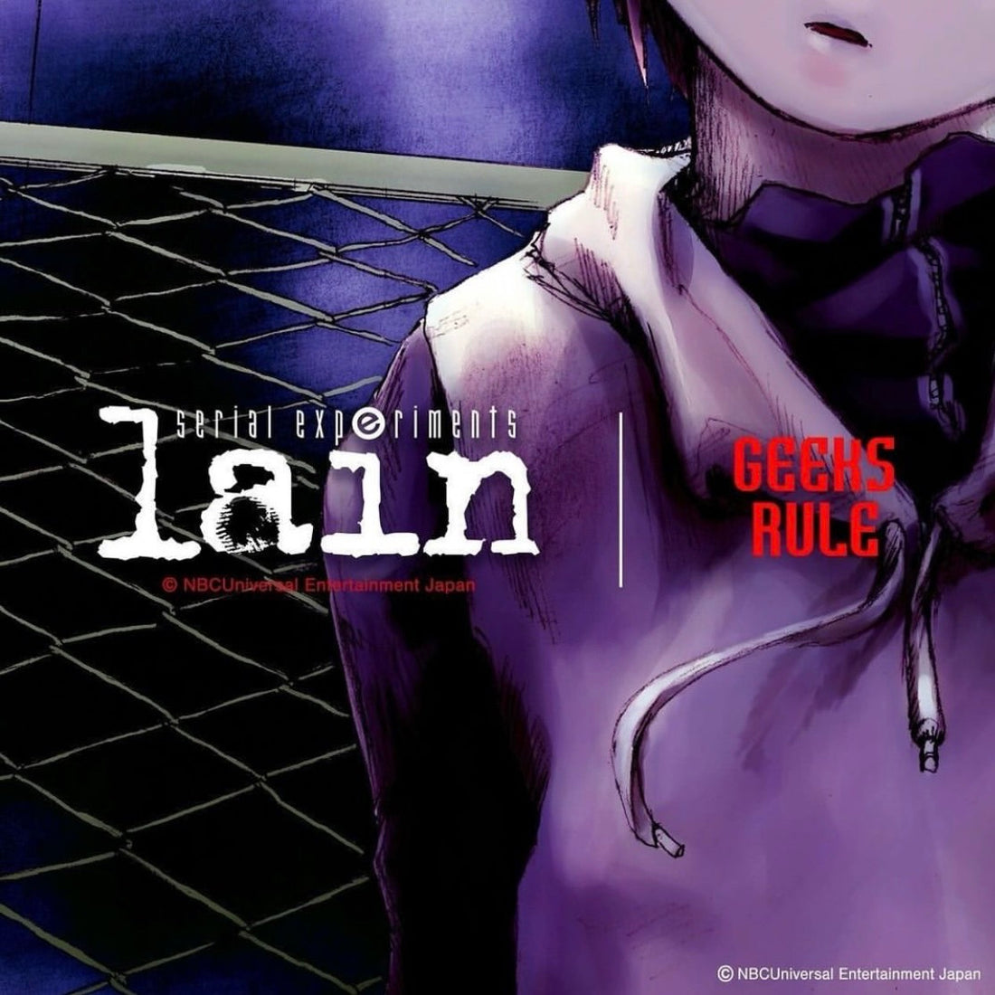 serial experiments lain × GEEKS RULE - NEW ARRIVAL
