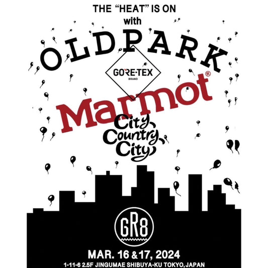 CITY COUNTRY CITY x OLD PARK x Marmot & GORE-TEX BRAND POP UP