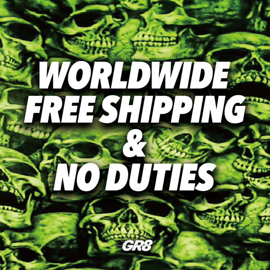 EXTENDED: WORLDWIDE FREE SHIPPING & NO DUTIES
