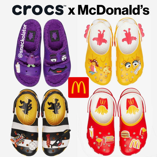Crocs x McDonald's - NEW ARRIVAL