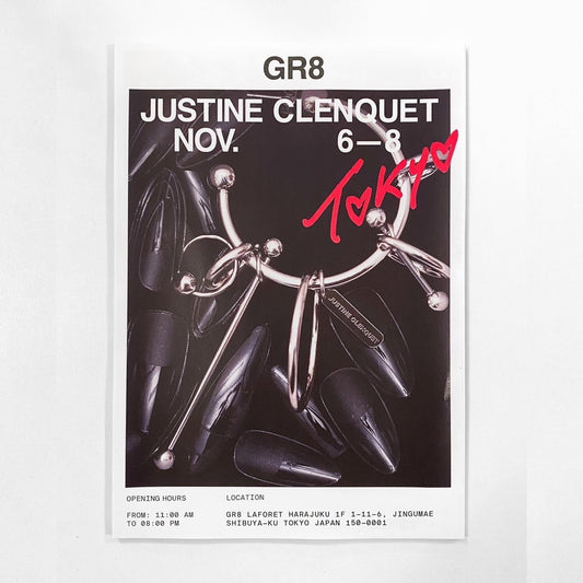 JUSTUNE CLENQUET POP UP