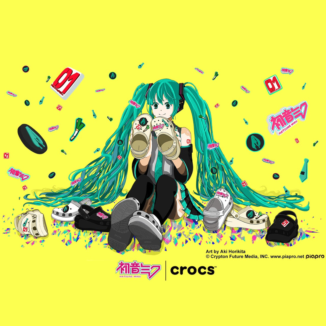 初音ミク x crocs - NEW DELIVERY