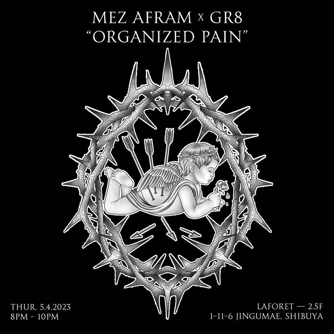 MEZ AFRAM × GR8 "ORGANIZED PAIN"