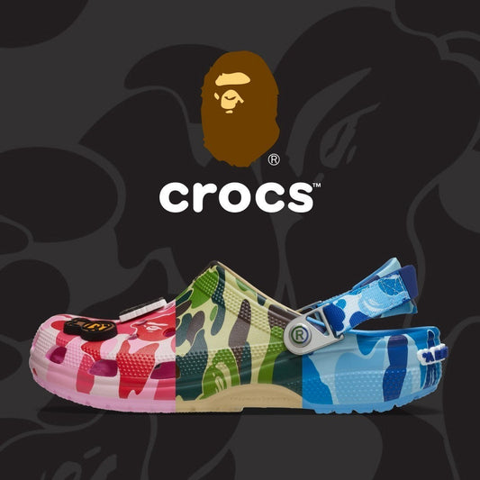 BAPE® x crocs - NEW ARRIVAL