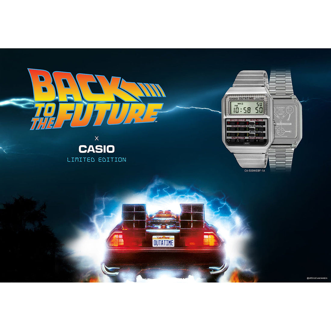 CASIO x BACK TO THE FUTURE - NEW DELIVERY