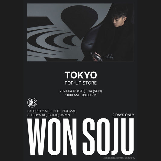 WON SOJU TOKYO POP-UP