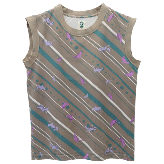 PRINT SLEEVELESS TOP / MULTI