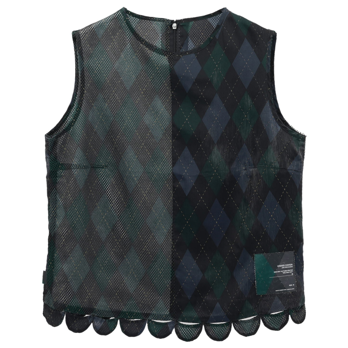 ARGYLE SLEEVELESS TOP / MULTI