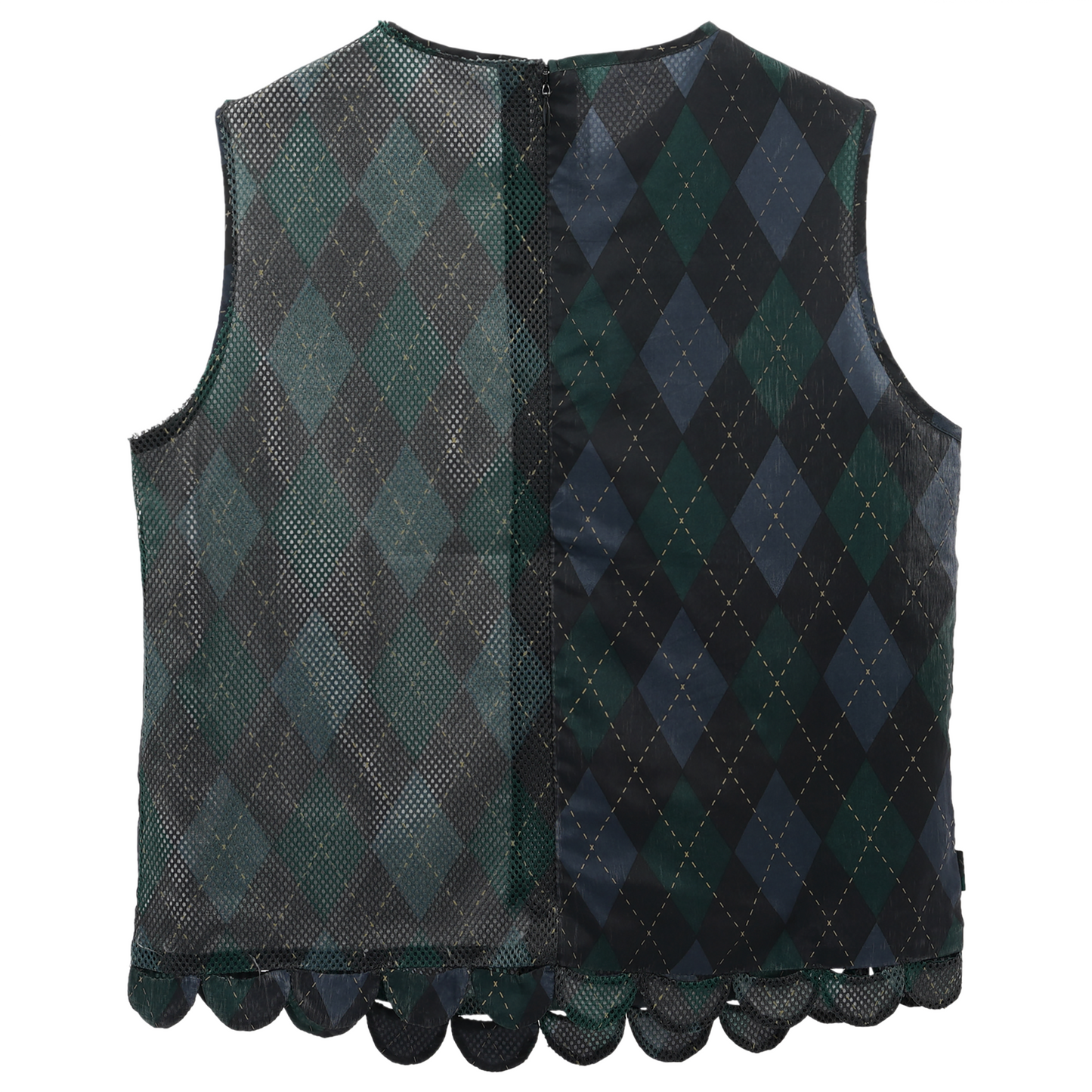 ARGYLE SLEEVELESS TOP / MULTI