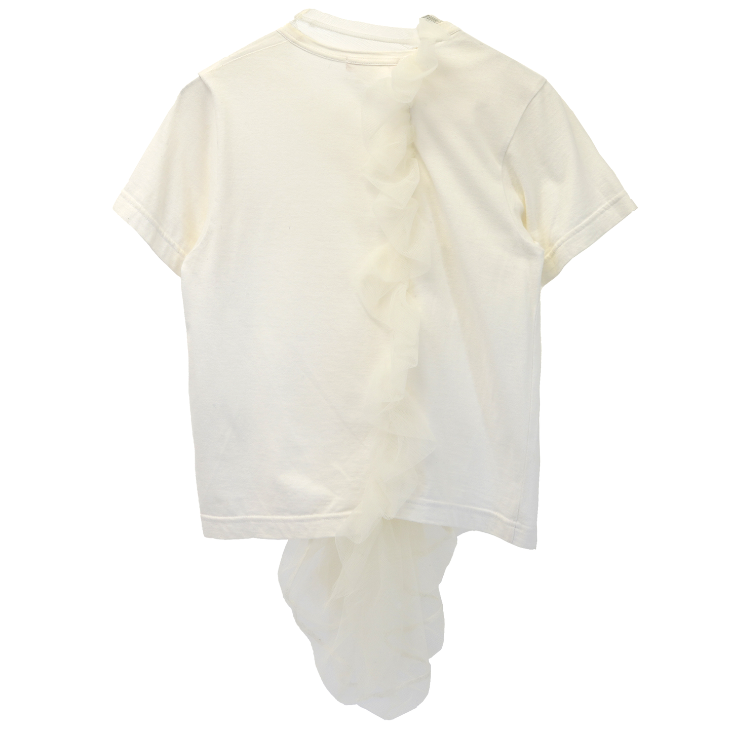 TULLE T-SHIRT / WHITE