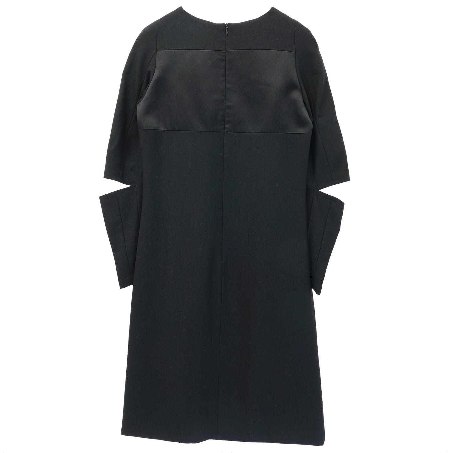 SLIT SLEEVE DRESS / BLACK