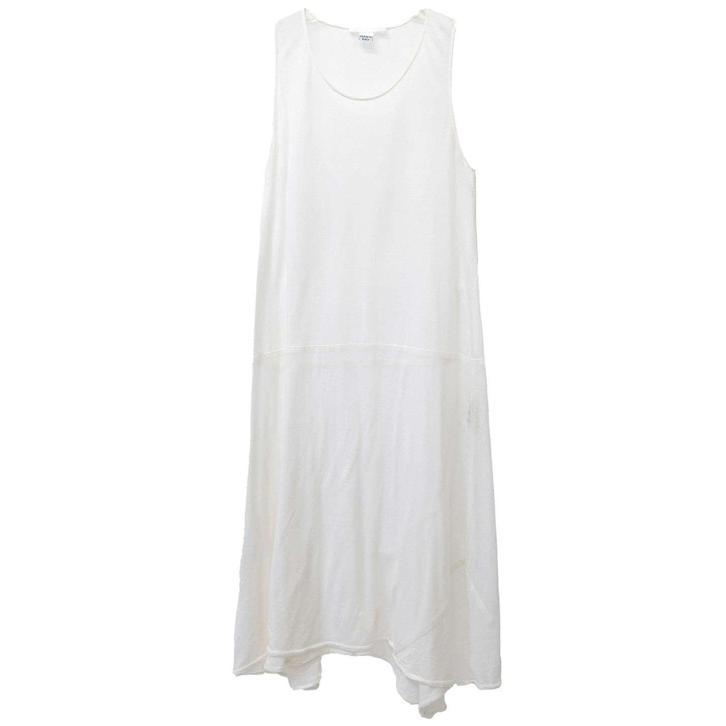 SLEEVELESS DRESS / WHITE