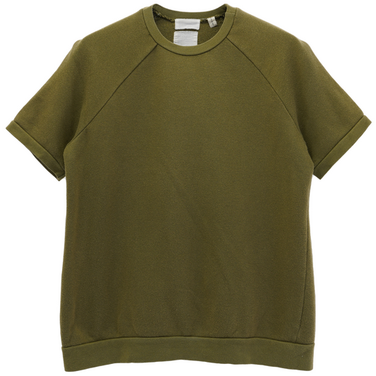 SHORT SLEEVE SWEATSHIRT / KHAKI