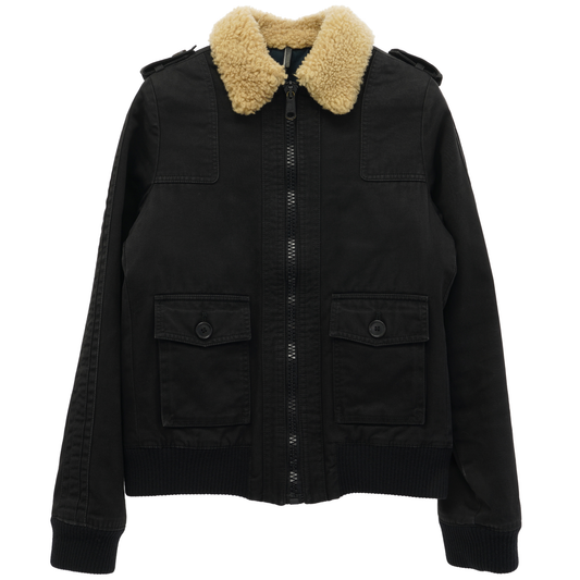 COTTON BLOUSON / BLACK