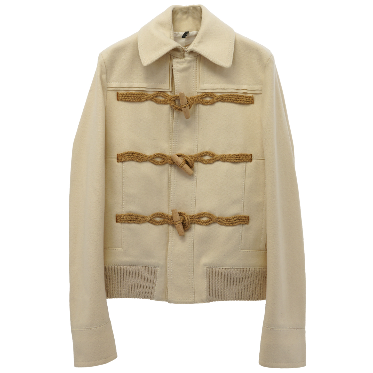 DUFFLE BLOUSON / WHITE