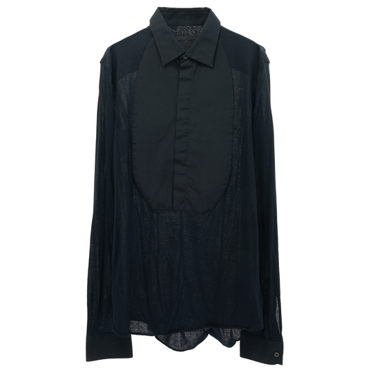 LONG SLEEVE TOP / BLACK