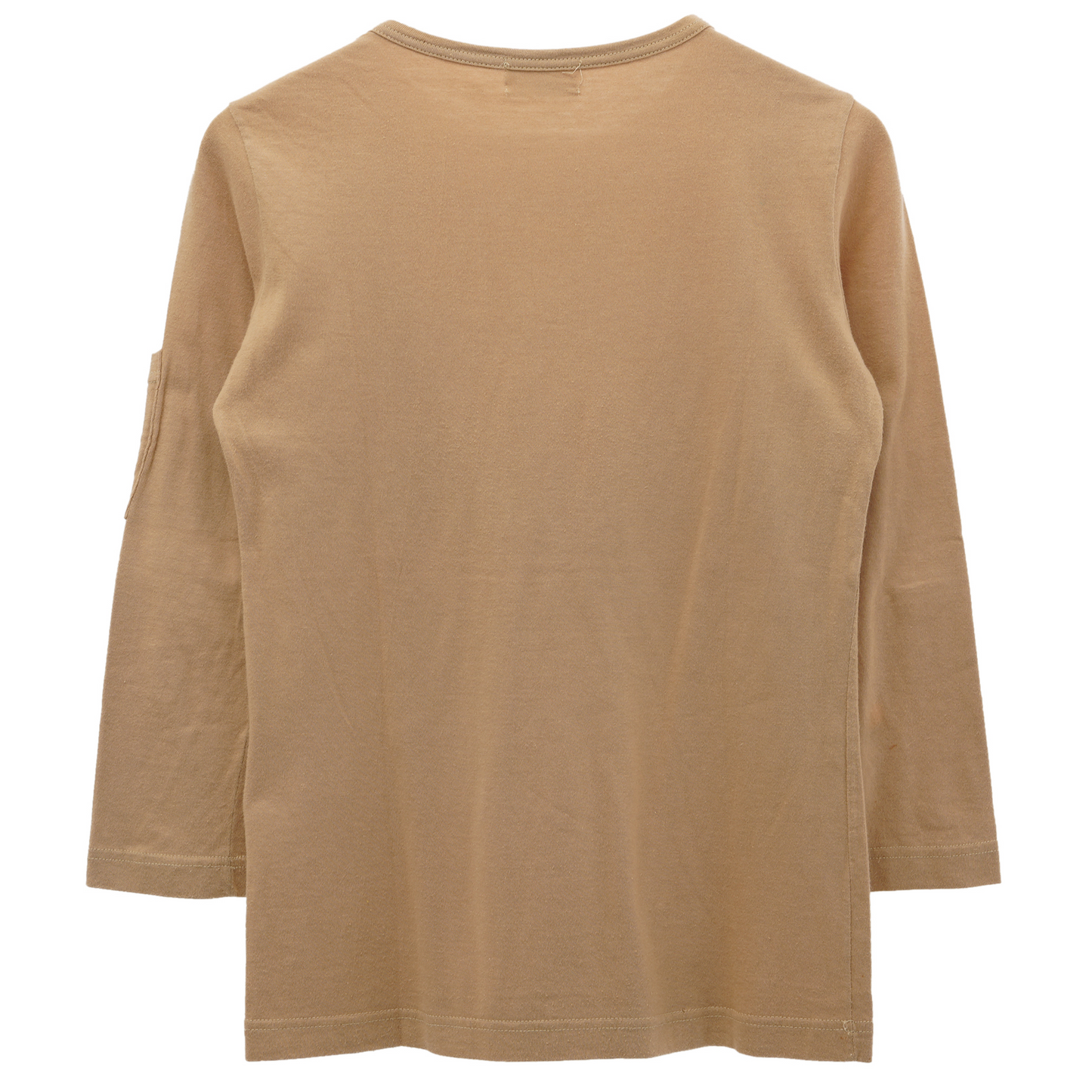 POCKET SLEEVE TOP / BEIGE