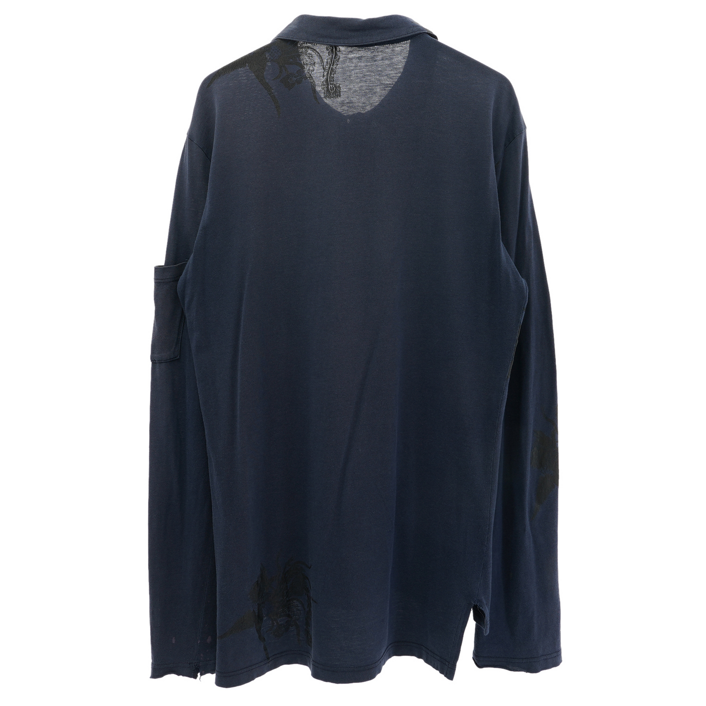 LONG SLEEVE TOP / NAVY