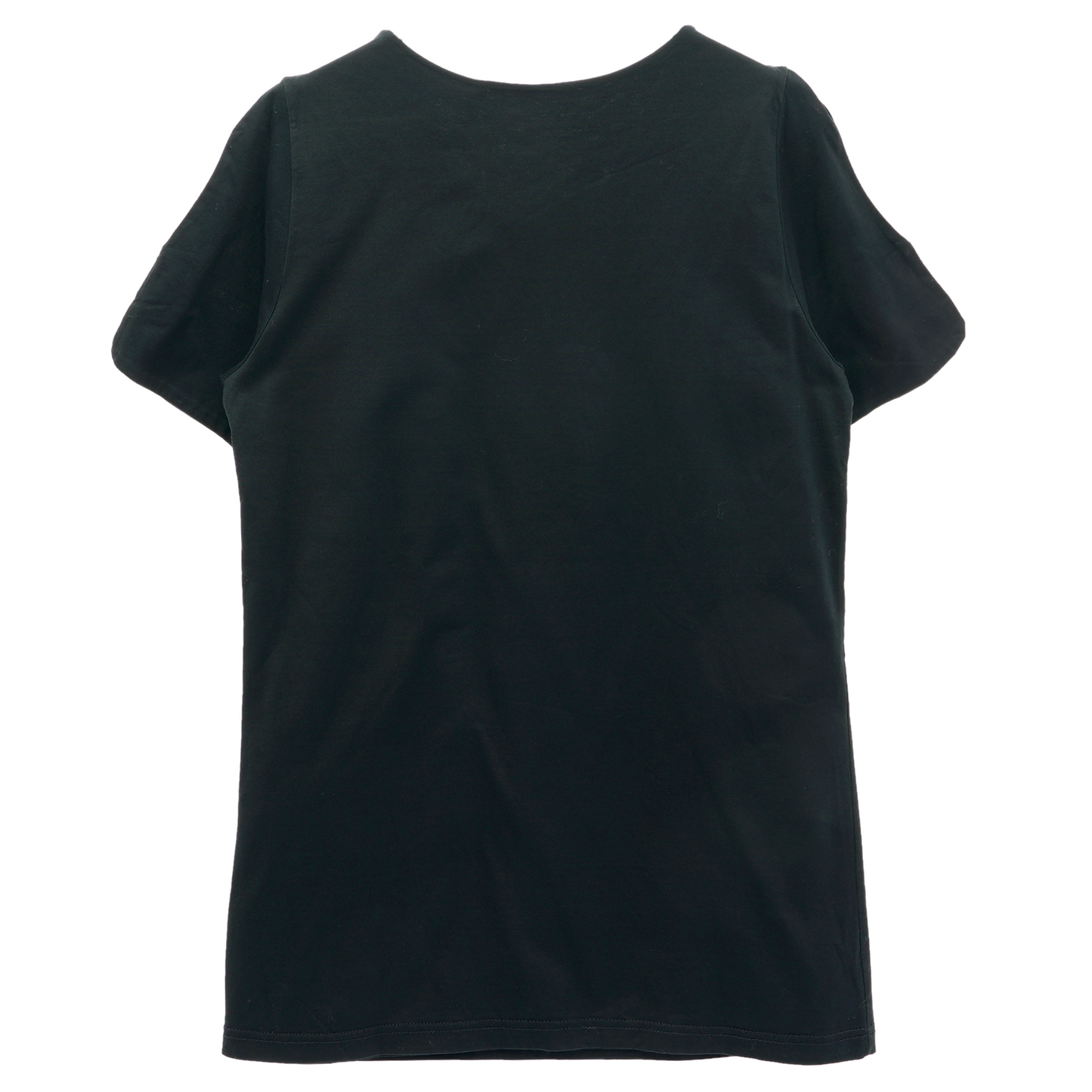 SLIT T-SHIRT / BLACK