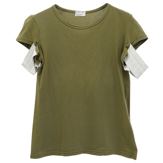 SLIT T-SHIRT / KHAKI