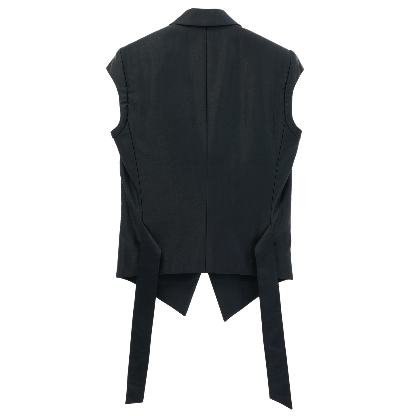 SLEEVELESS JACKET / BLACK