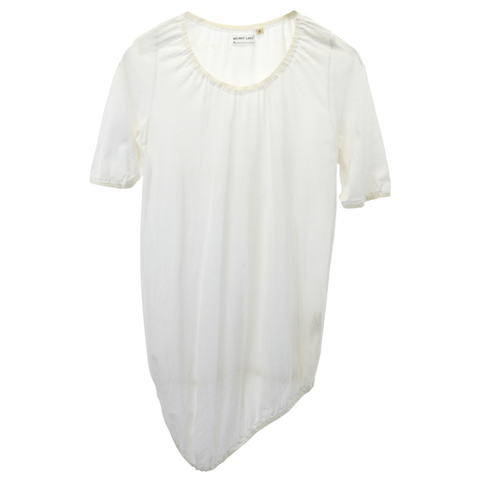 ASYMMETRY T-SHIRT / WHITE