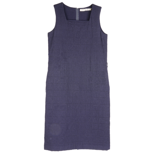 SLEEVELESS DRESS / NAVY