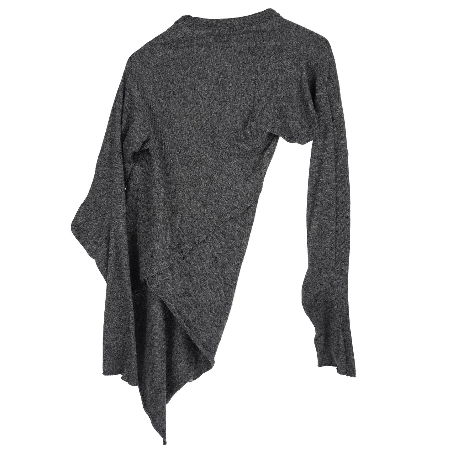 ASYMMETRY SWEATER / GREY