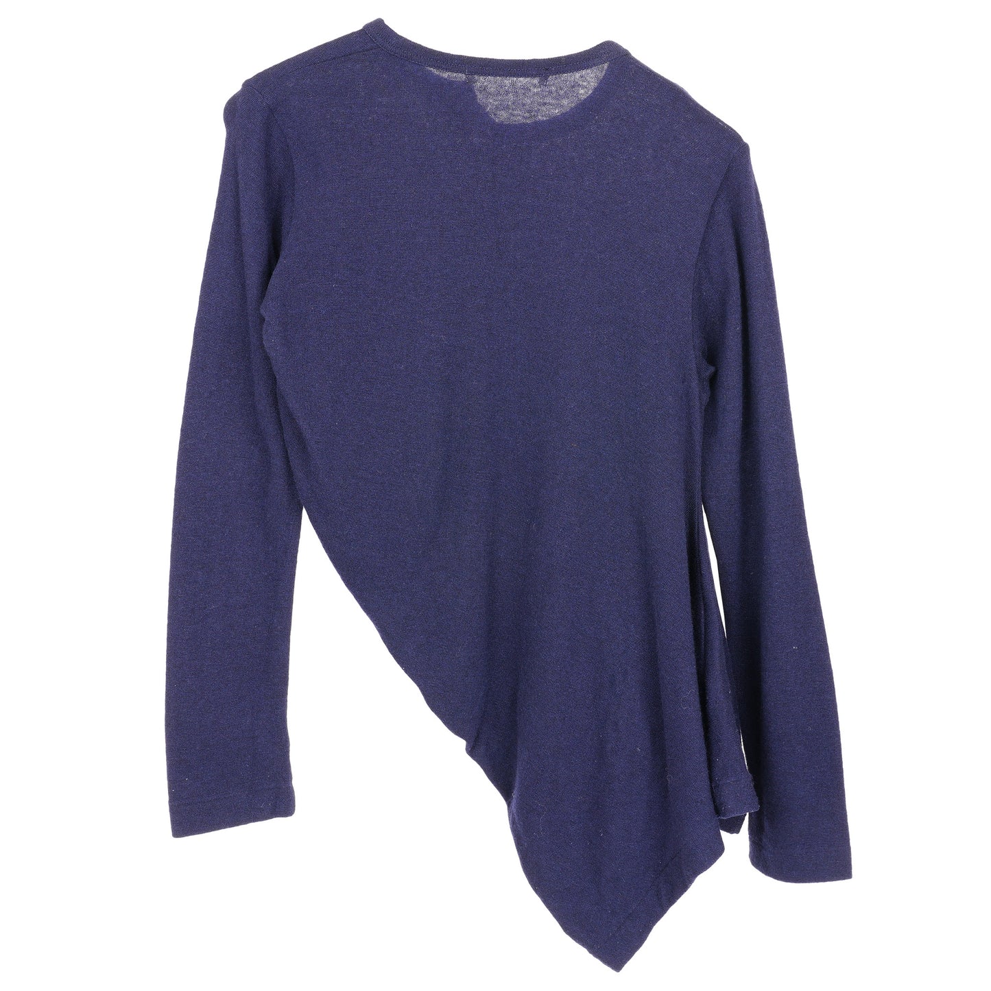 ASYMMETRY SWEATER / NAVY