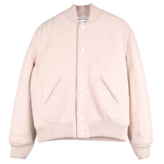 BASEBALL JACKET / LIGHT BEIGE